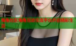 海角社区海角互动交流平台开启精彩生活