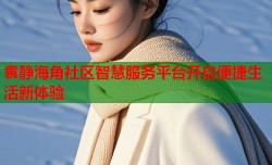 袁静海角社区智慧服务平台开启便捷生活新体验