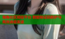 海角社区短信平台 智能验证码防护与高效消息发送