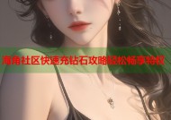 海角社区快速充钻石攻略轻松畅享特权
