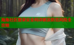 海角社区登录安全吗详解及防范风险全攻略