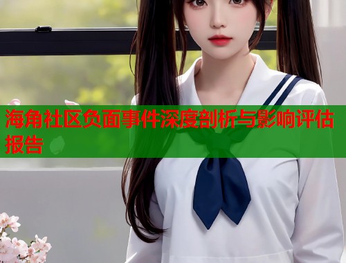 海角社区负面事件深度剖析与影响评估报告  第2张